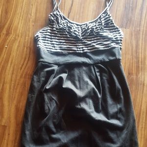 Forever 21 sundress black/ white